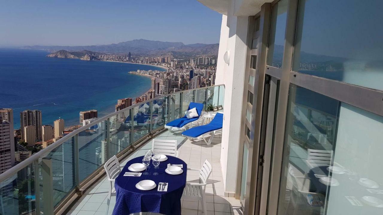 Deluxe Penthouse On The 42Nd Floor With Amazing Sea Views Apartamento Benidorm Exterior foto