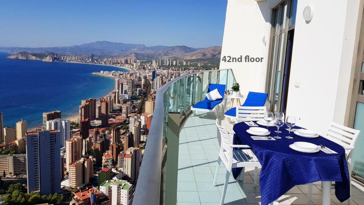 Deluxe Penthouse On The 42Nd Floor With Amazing Sea Views Apartamento Benidorm Exterior foto