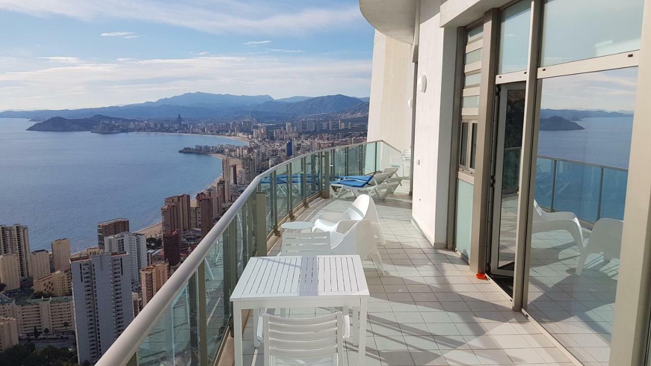 Deluxe Penthouse On The 42Nd Floor With Amazing Sea Views Apartamento Benidorm Exterior foto